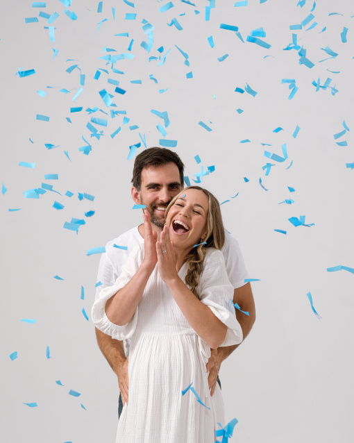 Заказать фотосессию для беременных в студии от компании Fashion Box в Тюмени 
 – фото № 3