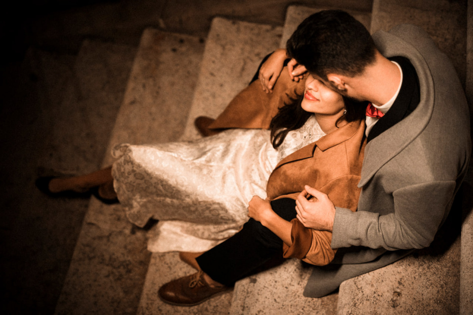 Заказать фотосессию Love Story в студии от сети фотостудий Fashion Box в Тюмени 
 – фото № 1