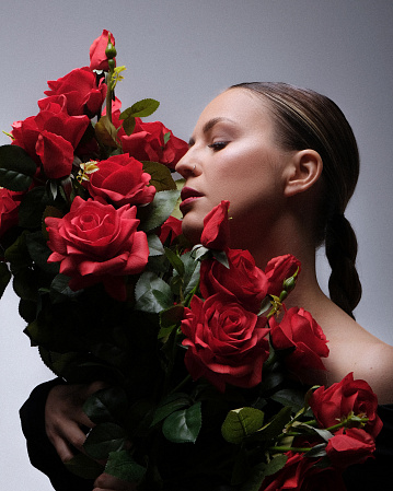 Фотосессия с розами